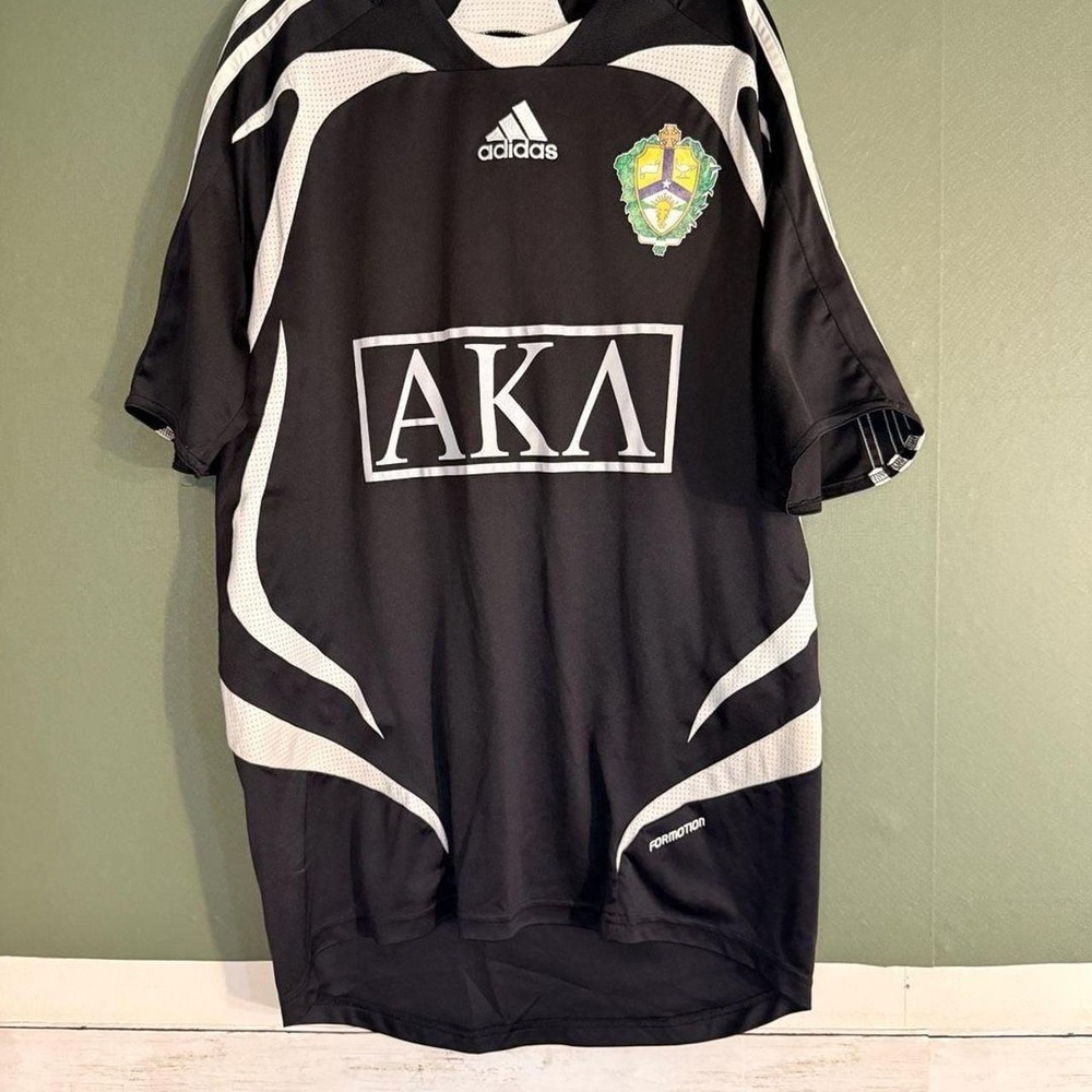 Adidas Formotion AKA Tucker 6 Soccer Jersey Mens Medium Black White Clima365